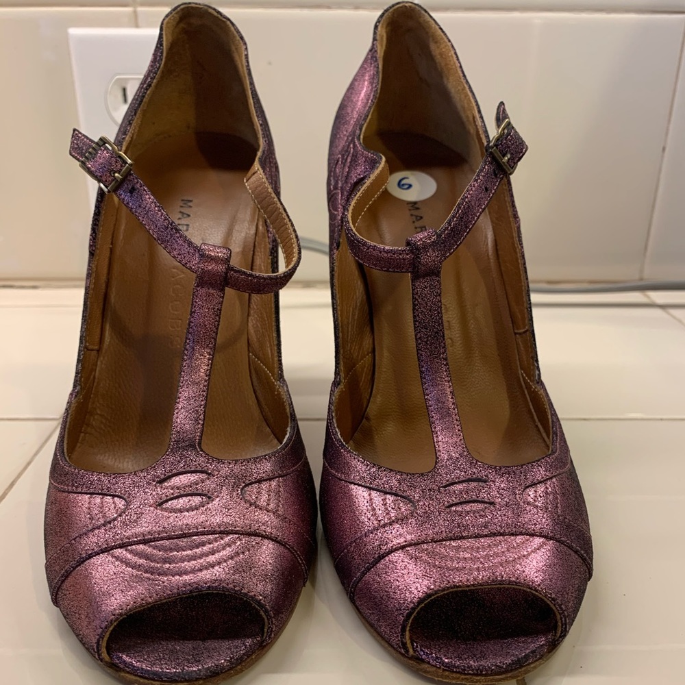 Marc Jacobs Purple High Heels